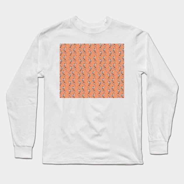 Pantone Boho Brunch Long Sleeve T-Shirt by Almanzart